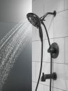 DELTA Trinsic Monitor 14 Series Tub & Shower Trim - Less Head — Matte Black