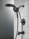 DELTA Trinsic Monitor 14 Series Tub & Shower Trim - Less Head — Matte Black