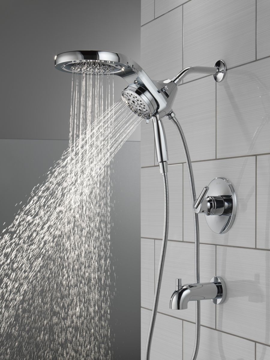 DELTA Trinsic Monitor 14 Series Tub & Shower Trim - Less Head — Chrome