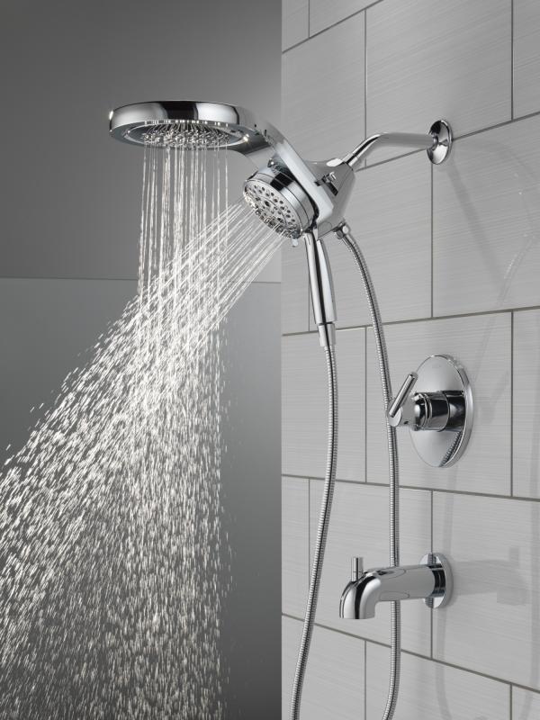 DELTA Trinsic Monitor 14 Series Tub & Shower Trim - Less Head — Chrome