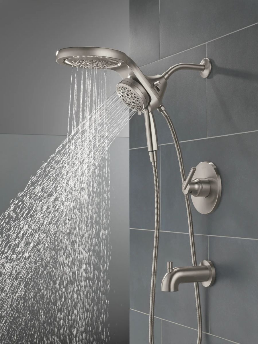 DELTA Trinsic Monitor 14 Series Tub & Shower Trim - Less Head — Stainless