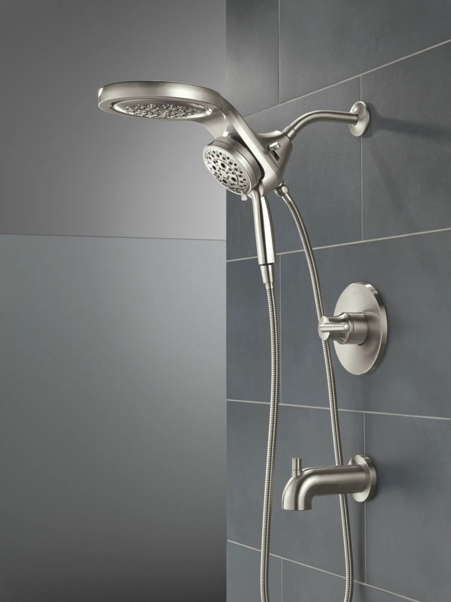 DELTA Trinsic Monitor 14 Series Tub & Shower Trim - Less Head — Stainless