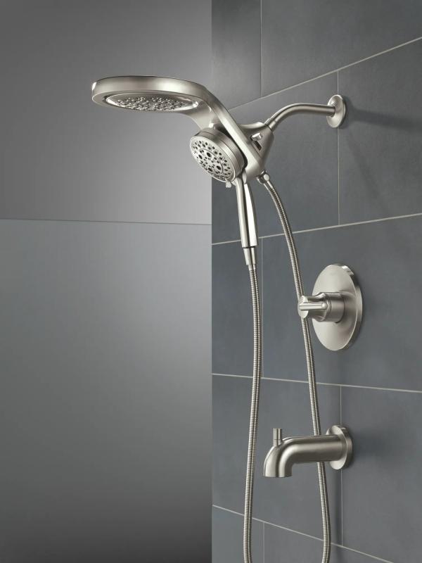DELTA Trinsic Monitor 14 Series Tub & Shower Trim - Less Head — Stainless