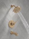DELTA Lineax Monitor 14 Series Tub & Shower Trim — Champagne Bronze