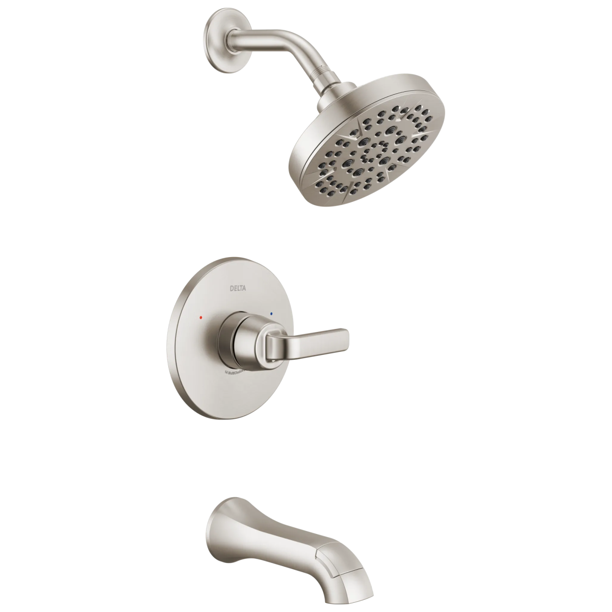 DELTA Lineax Monitor 14 Series Tub & Shower Trim — Stainless