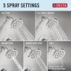 DELTA Lineax Monitor 14 Series Tub & Shower Trim — Chrome