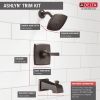 DELTA Ashlyn Monitor 14 Series Tub & Shower Trim — Venetian Bronze
