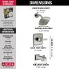 DELTA Ashlyn Monitor 14 Series Tub & Shower Trim — Stainless