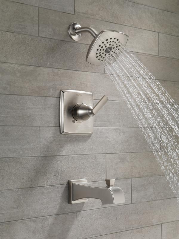 DELTA Ashlyn Monitor 14 Series Tub & Shower Trim — Stainless