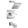 DELTA Ara Monitor 14 Series H2OKINETIC Tub & Shower Trim — Chrome