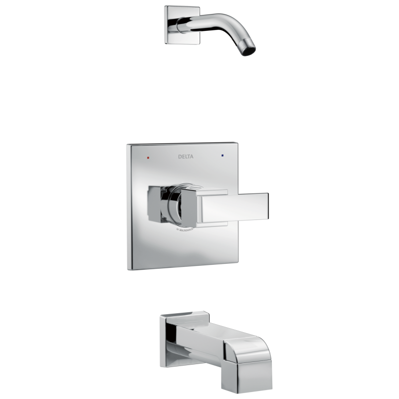 DELTA Ara Monitor 14 Series Tub & Shower Trim - Less Head — Chrome