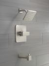 DELTA Modern Monitor 14 Series Tub & Shower Trim — Stainless