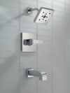 DELTA Ara Monitor 14 Series H2OKINETIC Tub & Shower Trim — Chrome
