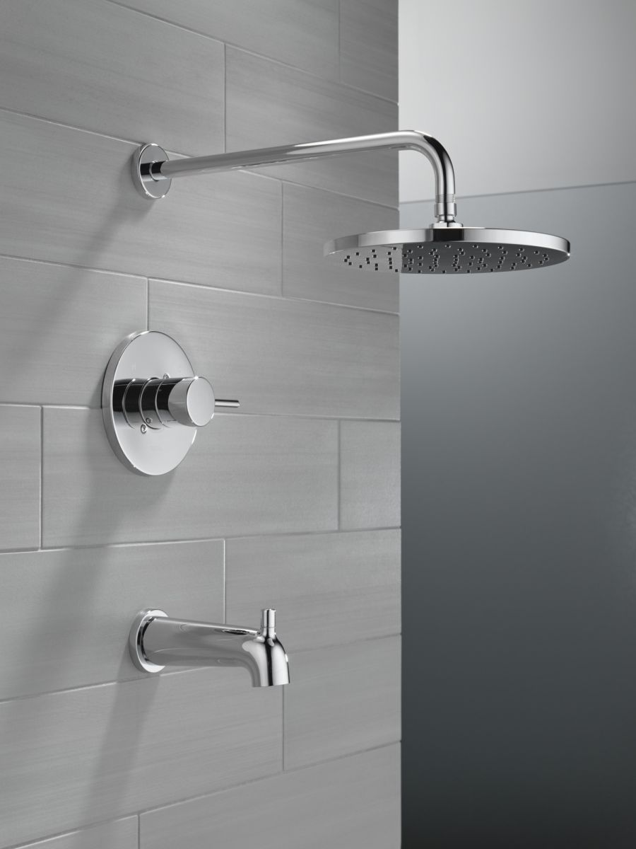 DELTA Modern Monitor 14 Series Tub & Shower Trim — Chrome
