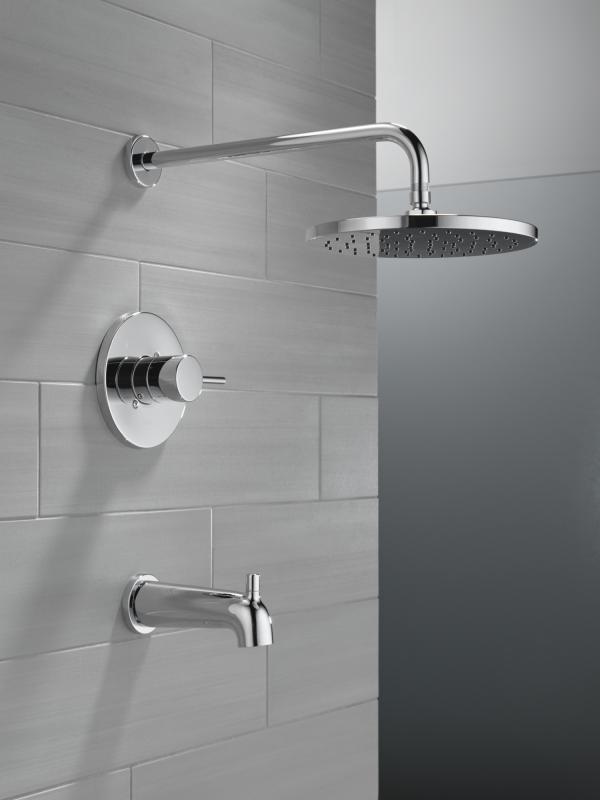 DELTA Modern Monitor 14 Series Tub & Shower Trim — Chrome