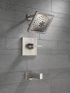 DELTA Zura Monitor 14 Series H2OKINETIC Tub & Shower Trim — Stainless