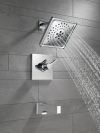 DELTA Zura Monitor 14 Series H2OKINETIC Tub & Shower Trim — Chrome