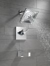 DELTA Zura Monitor 14 Series H2OKINETIC Tub & Shower Trim — Chrome
