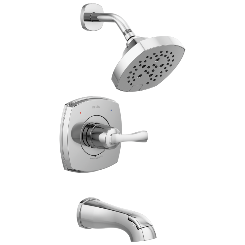 DELTA Stryke 14 Series Tub and Shower — Lumicoat® Chrome