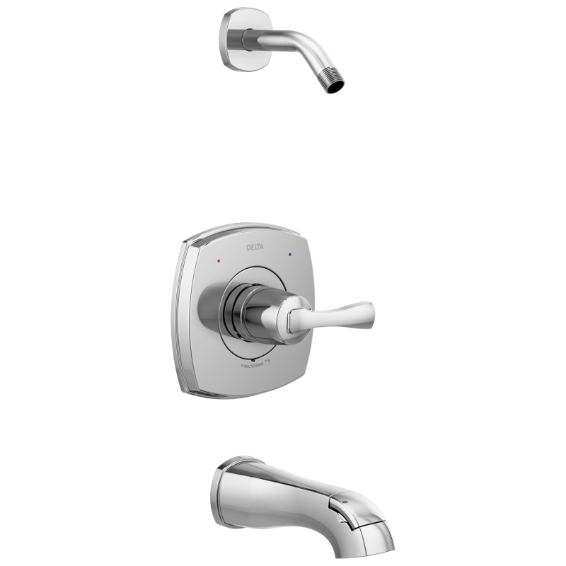 DELTA Stryke 14 Series Tub and Shower Less Head — Lumicoat® Chrome