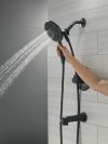 DELTA Albion  Monitor 14 Series Tub and Shower Trim Only with In2ition Hand Shower — Matte Black