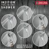 DELTA Albion  Monitor 14 Series Tub and Shower Trim Only with In2ition Hand Shower — Chrome