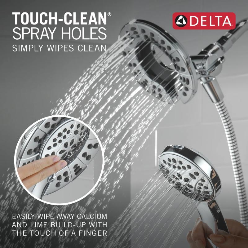 DELTA Albion  Monitor 14 Series Tub and Shower Trim Only with In2ition Hand Shower — Chrome