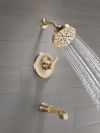 DELTA Tetra Monitor 14 Series Tub & Shower Trim — Lumicoat® Champagne Bronze