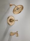 DELTA Cassidy Monitor 14 Series H2OKINETIC Tub & Shower Trim - Less Handle — Champagne Bronze