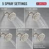 DELTA Roe Monitor 14 Series Tub and Shower — Stainless