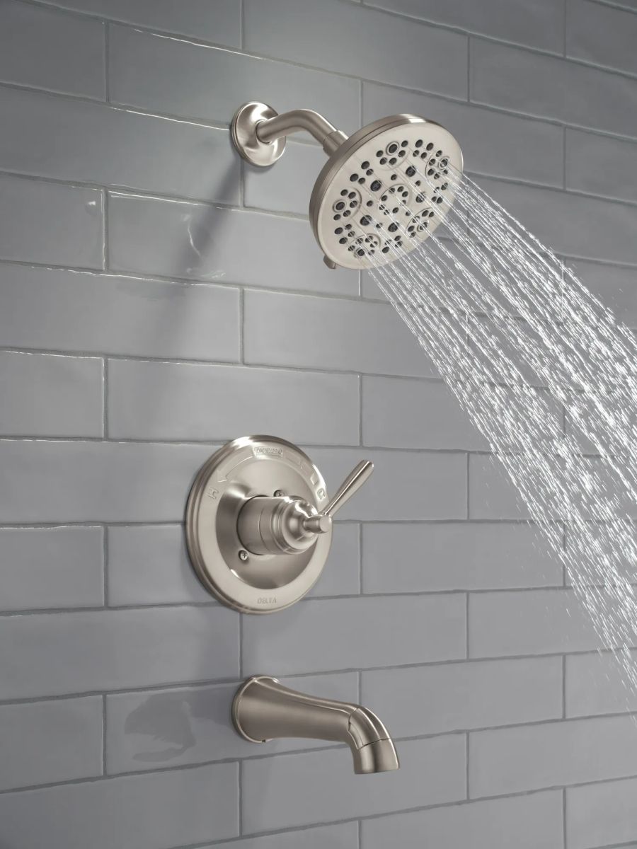 DELTA Roe Monitor 14 Series Tub and Shower — Stainless
