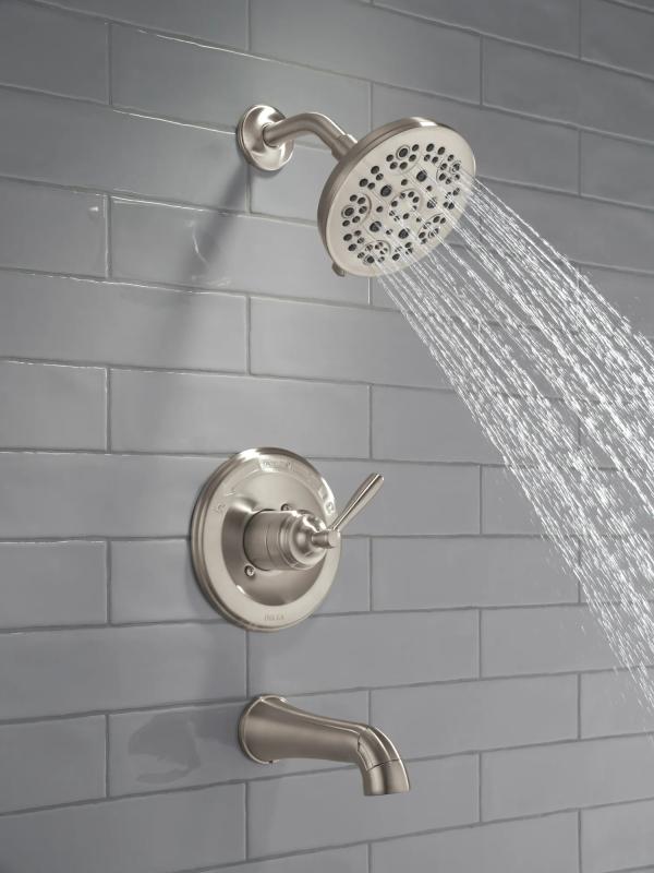 DELTA Roe Monitor 14 Series Tub and Shower — Stainless