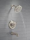 DELTA Roe Monitor 14 Series Tub and Shower — Stainless