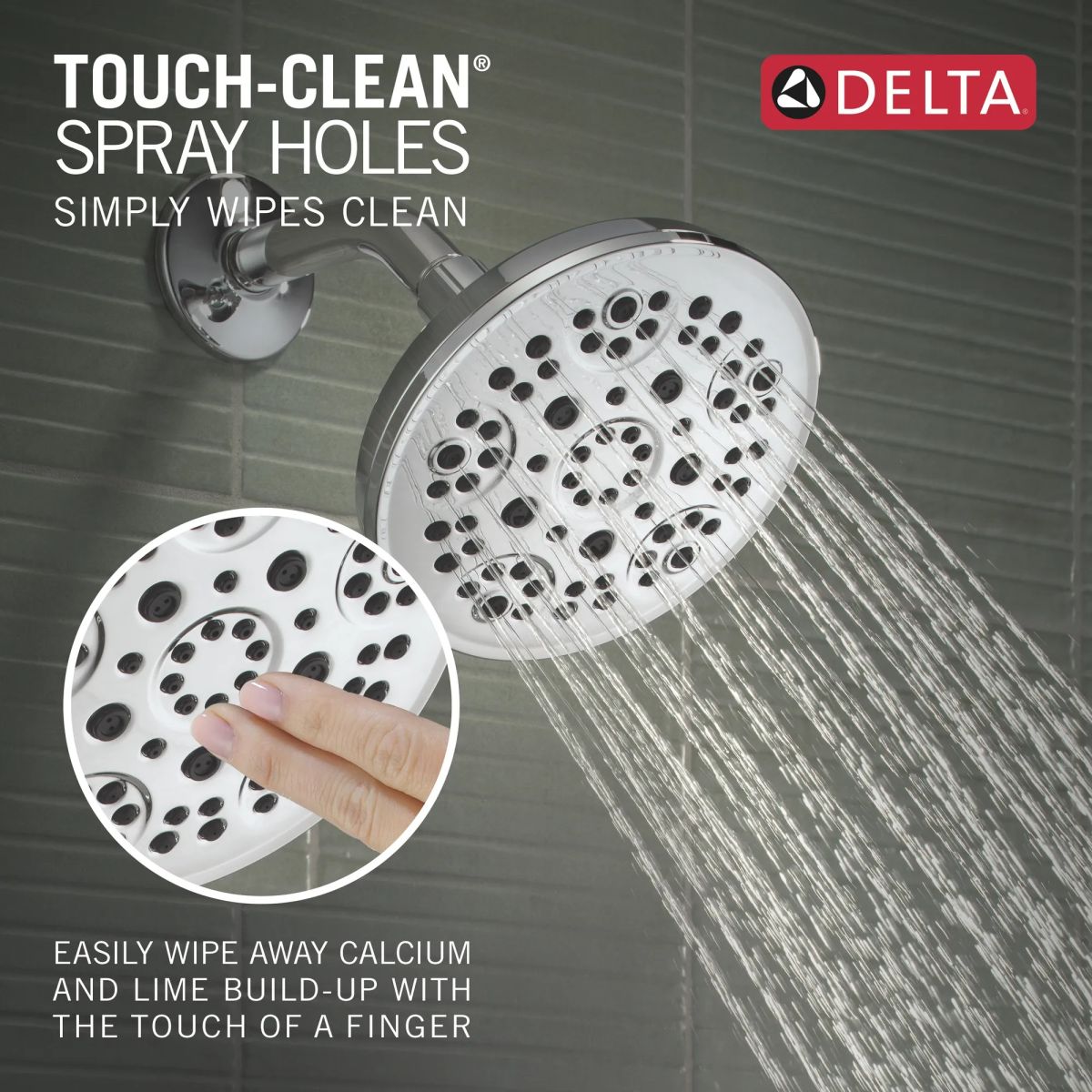 DELTA Roe Monitor 14 Series Tub and Shower — Chrome