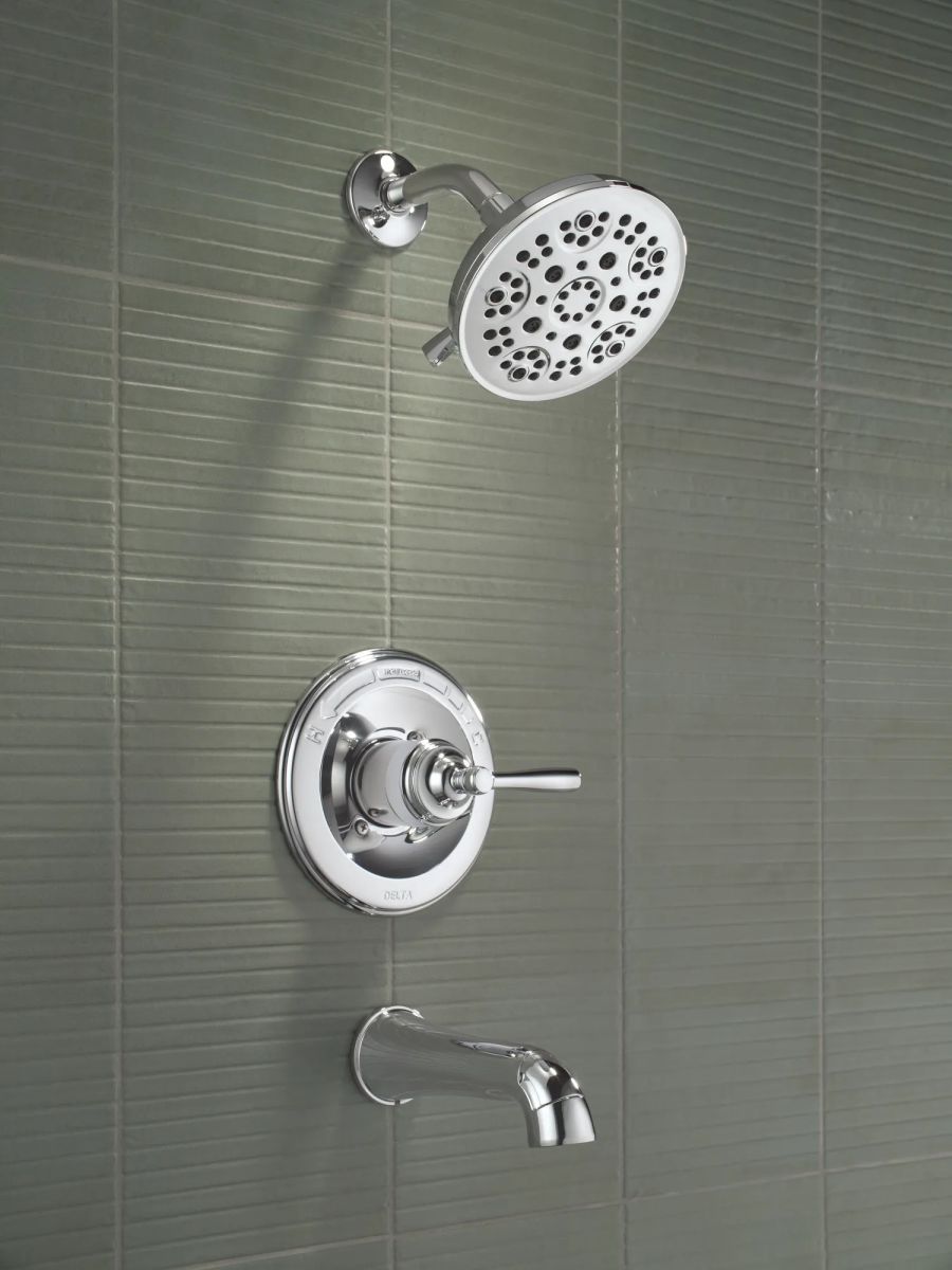 DELTA Roe Monitor 14 Series Tub and Shower — Chrome