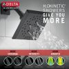 DELTA Pivotal Monitor 14 Series H2OKINETIC Tub and Shower Trim — Matte Black