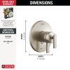 DELTA Altado Monitor 17 Series Valve Only Trim — Stainless