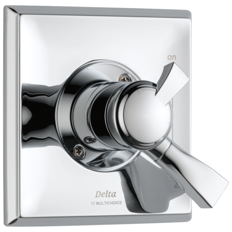 DELTA Dryden Monitor 17 Series Valve Only Trim — Chrome