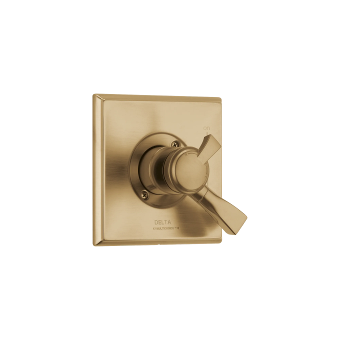 DELTA Dryden Monitor 17 Series Valve Only Trim — Champagne Bronze