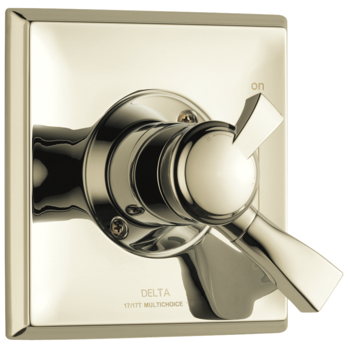DELTA Dryden Monitor 17 Series Valve Only Trim — Polished Nickel