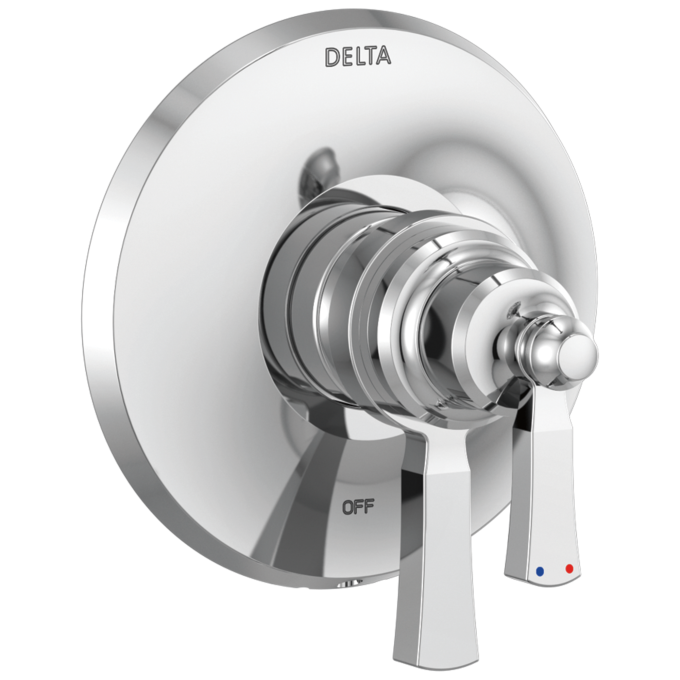 DELTA Dorval Monitor 17 Series Valve Trim Only — Chrome