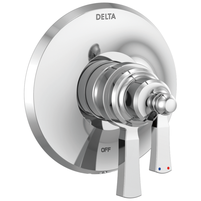 DELTA Dorval Monitor 17 Series Valve Trim Only — Chrome