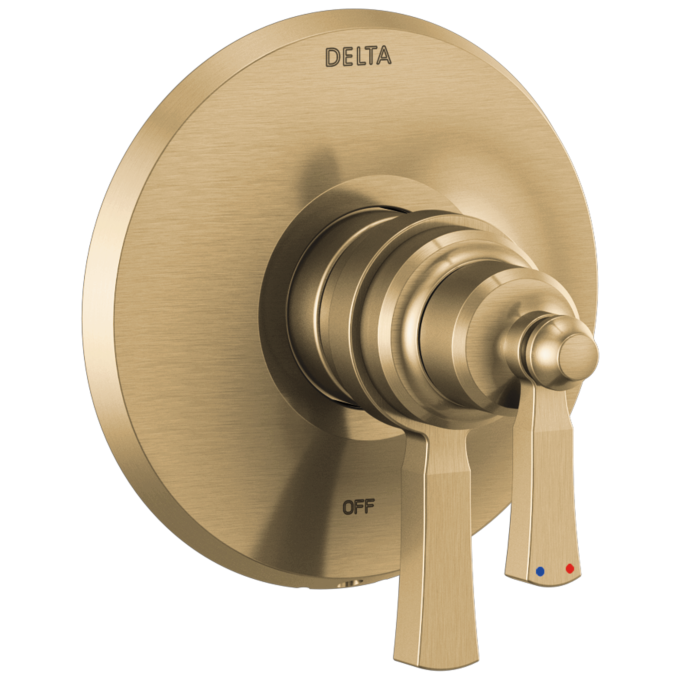 DELTA Dorval Monitor 17 Series Valve Trim Only — Champagne Bronze