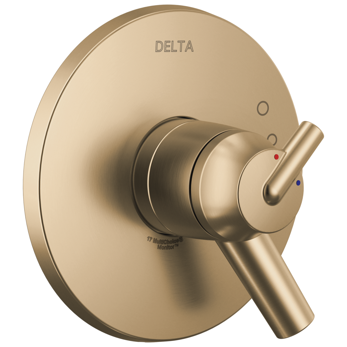 DELTA Trinsic Monitor 17 Series Valve Only Trim — Champagne Bronze