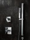 DELTA Universal Showering Components Square Wall Elbow for Hand Shower — Chrome