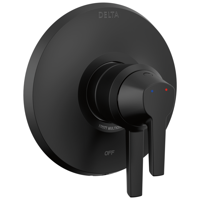 DELTA Galeon 17 Series Valve Only Trim — Matte Black