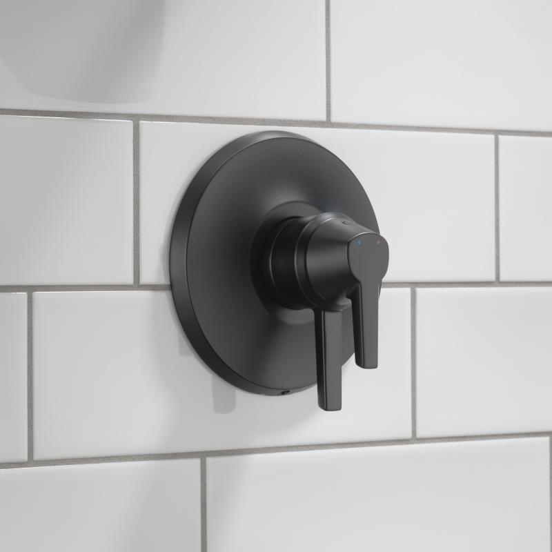 DELTA Galeon 17 Series Valve Only Trim — Matte Black
