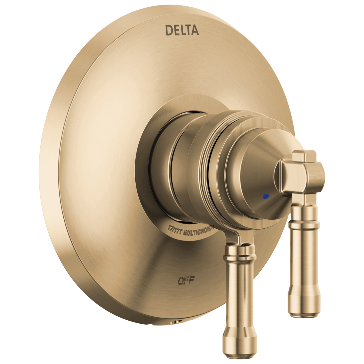 DELTA Broderick 17 Series Valve Only Trim — Lumicoat® Champagne Bronze