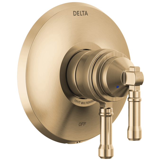 DELTA Broderick 17 Series Valve Only Trim — Lumicoat® Champagne Bronze