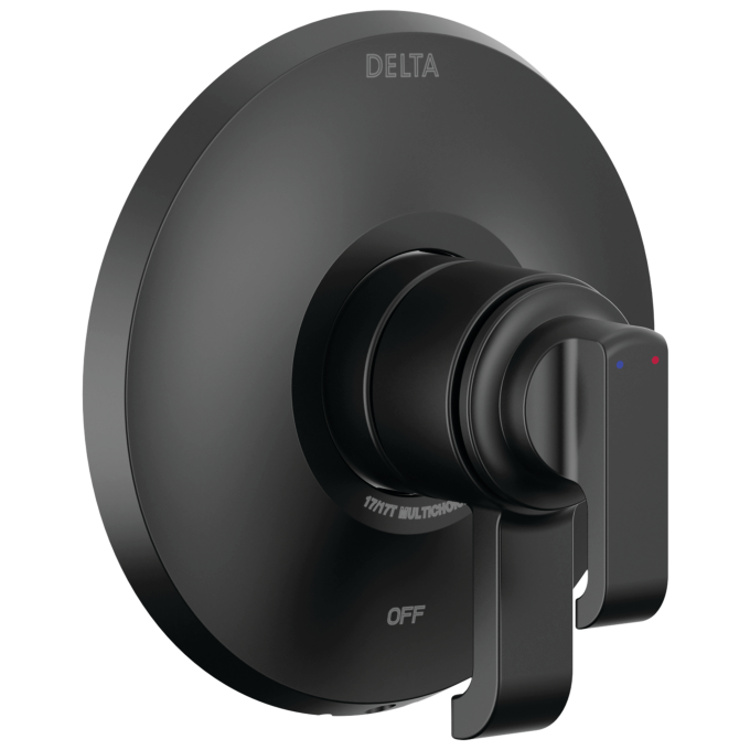 DELTA Tetra 17 Series Valve Only Trim — Matte Black